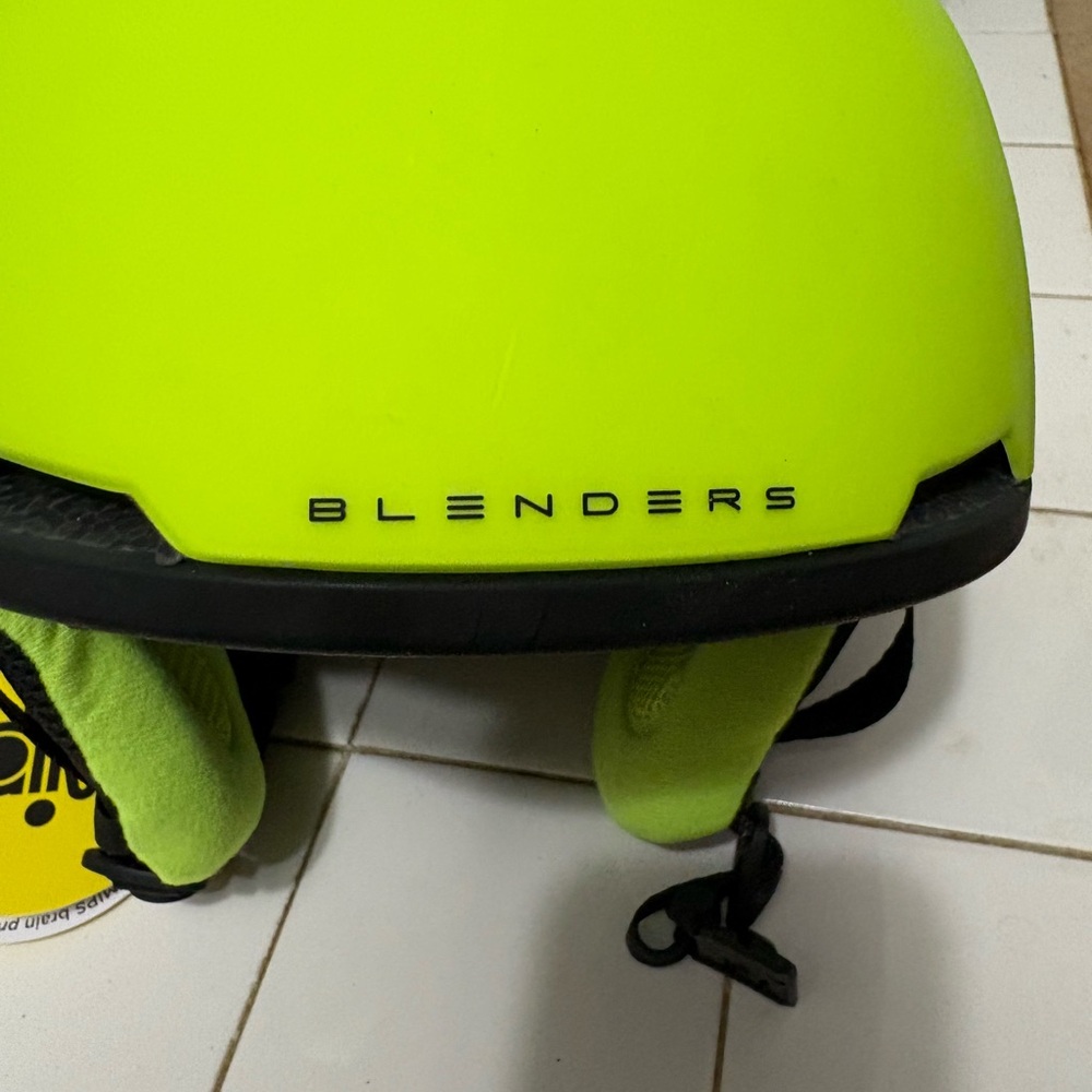 Blenders Neon Yellow Ski/Snowboard Helmet